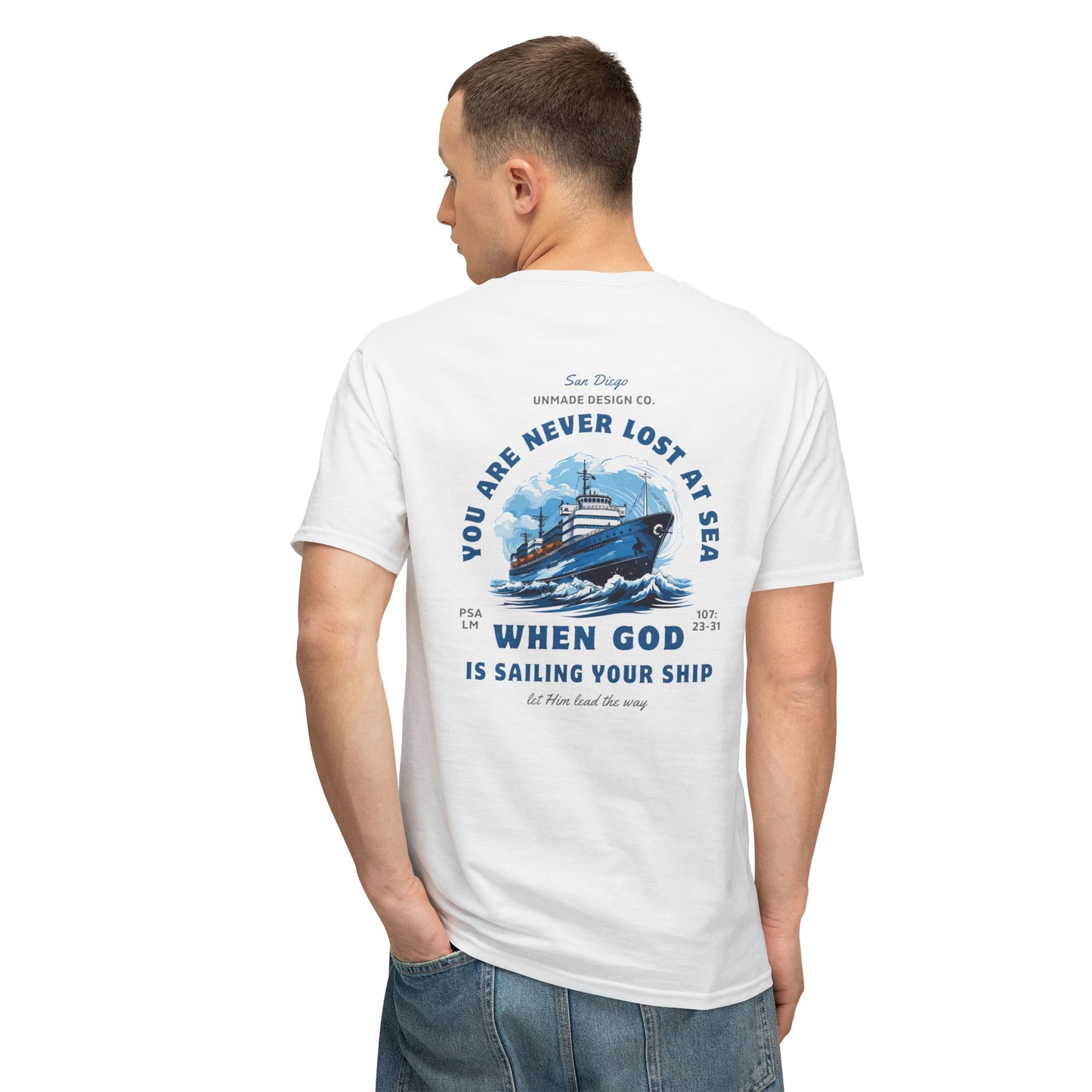 Never Lost at Sea Tee