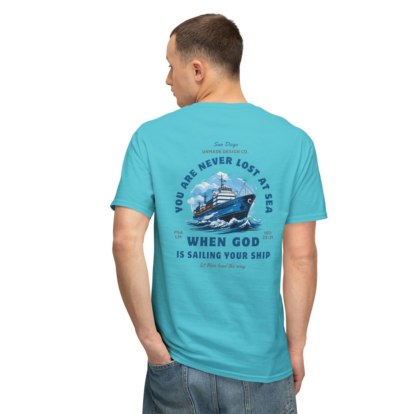 Never Lost at Sea Tee