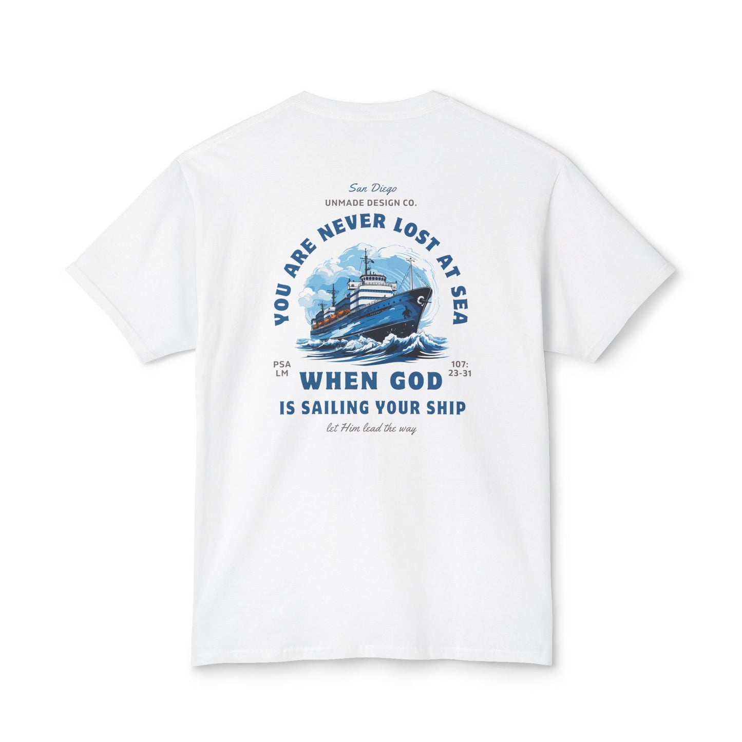 Never Lost at Sea Tee