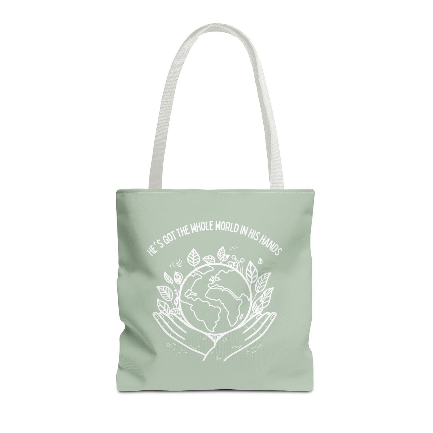 Whole World in His Hands Tote Bag