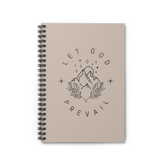 Let God Prevail Spiral Notebook