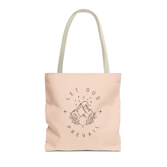 Let God Prevail Tote Bag