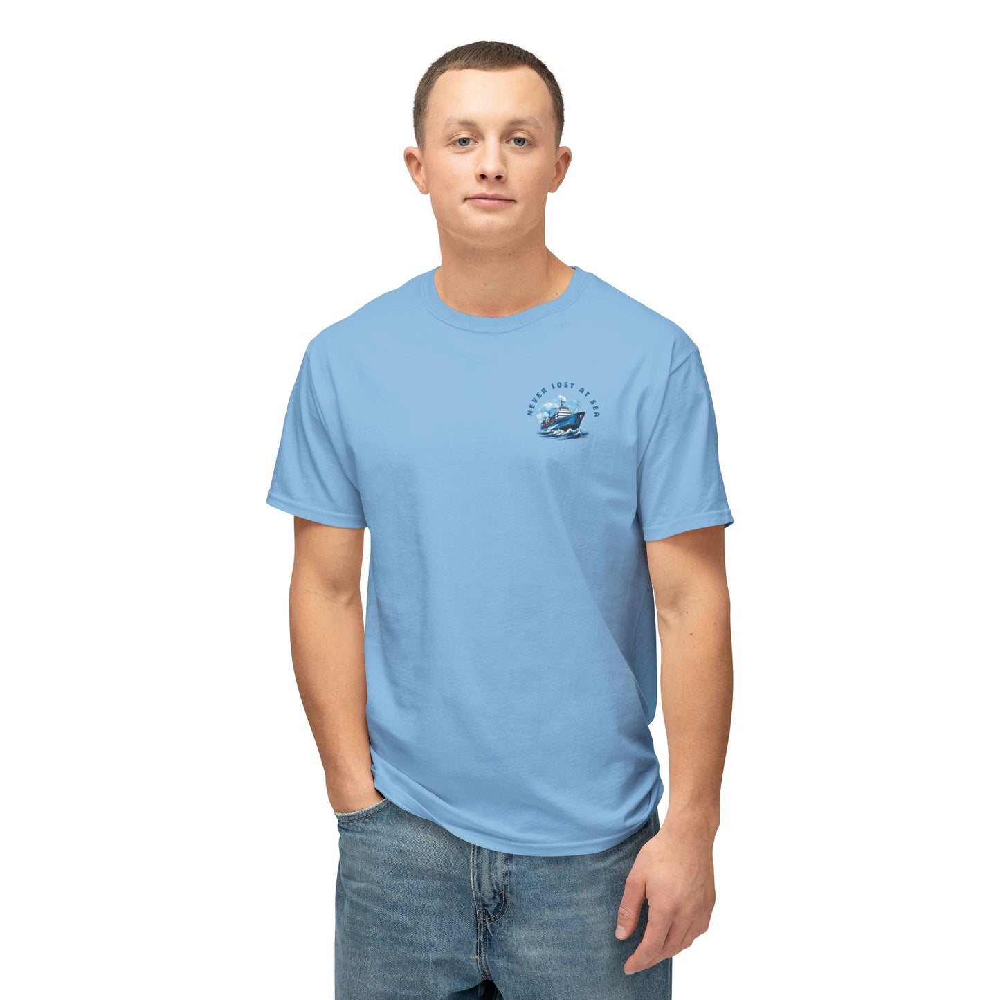 Never Lost at Sea Tee