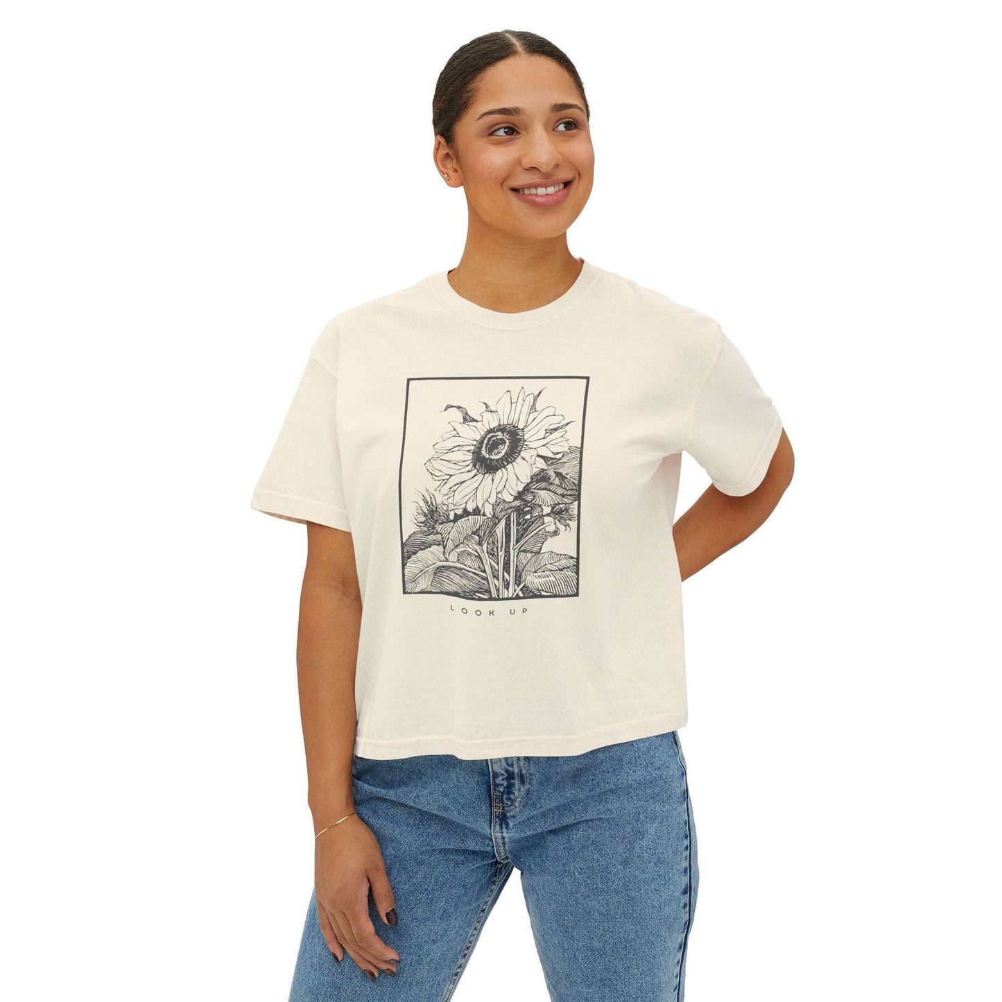 Look Up Women's Boxy Tee