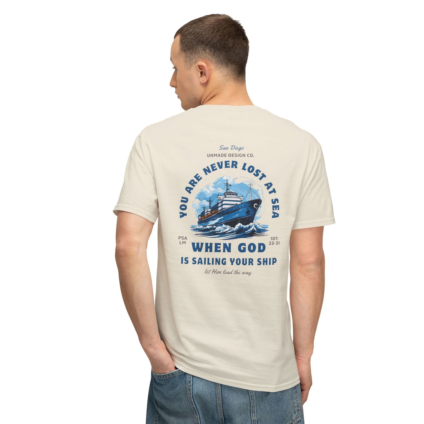 Never Lost at Sea Tee