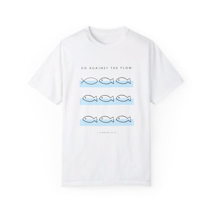 Go Against the Flow Fish Tee