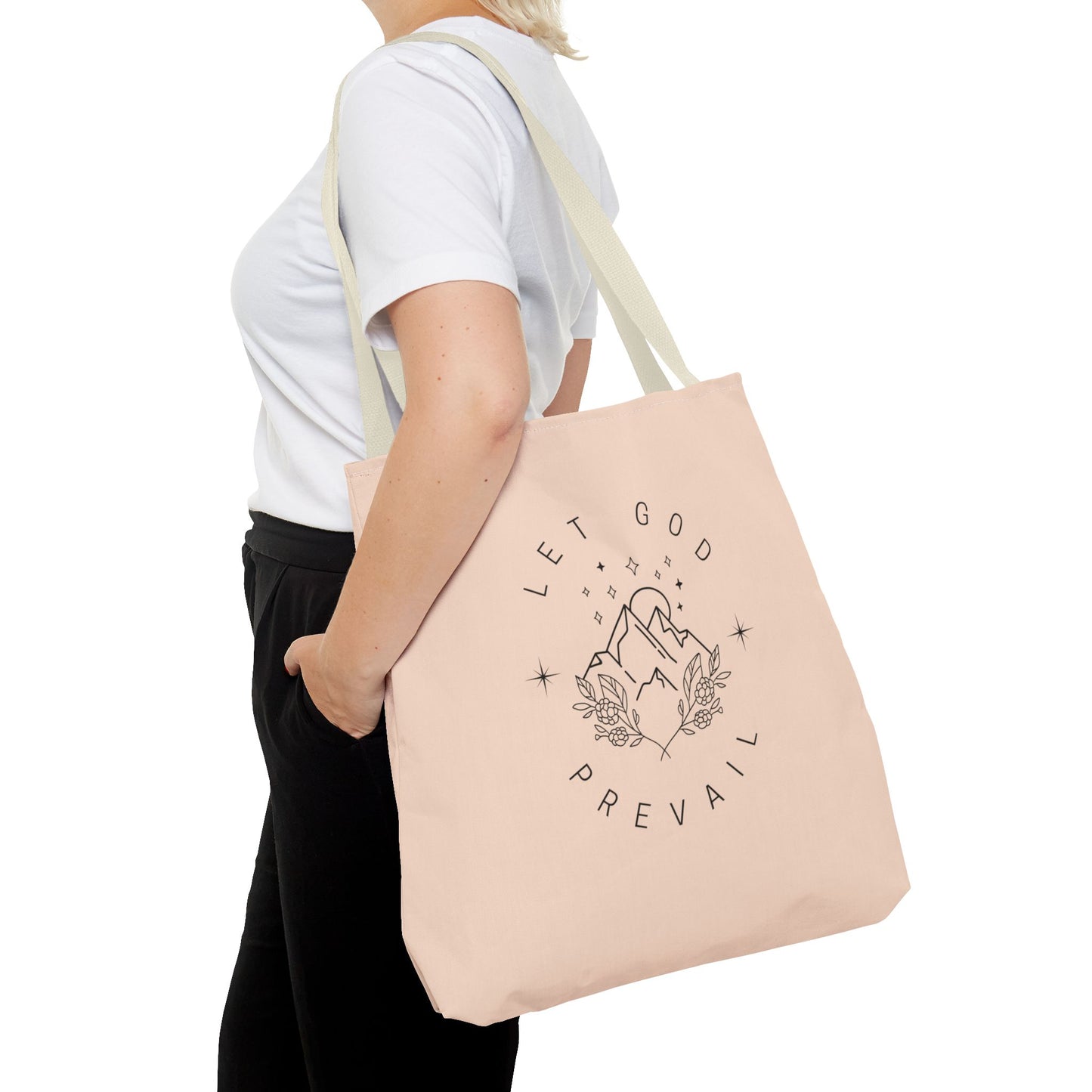 Let God Prevail Tote Bag