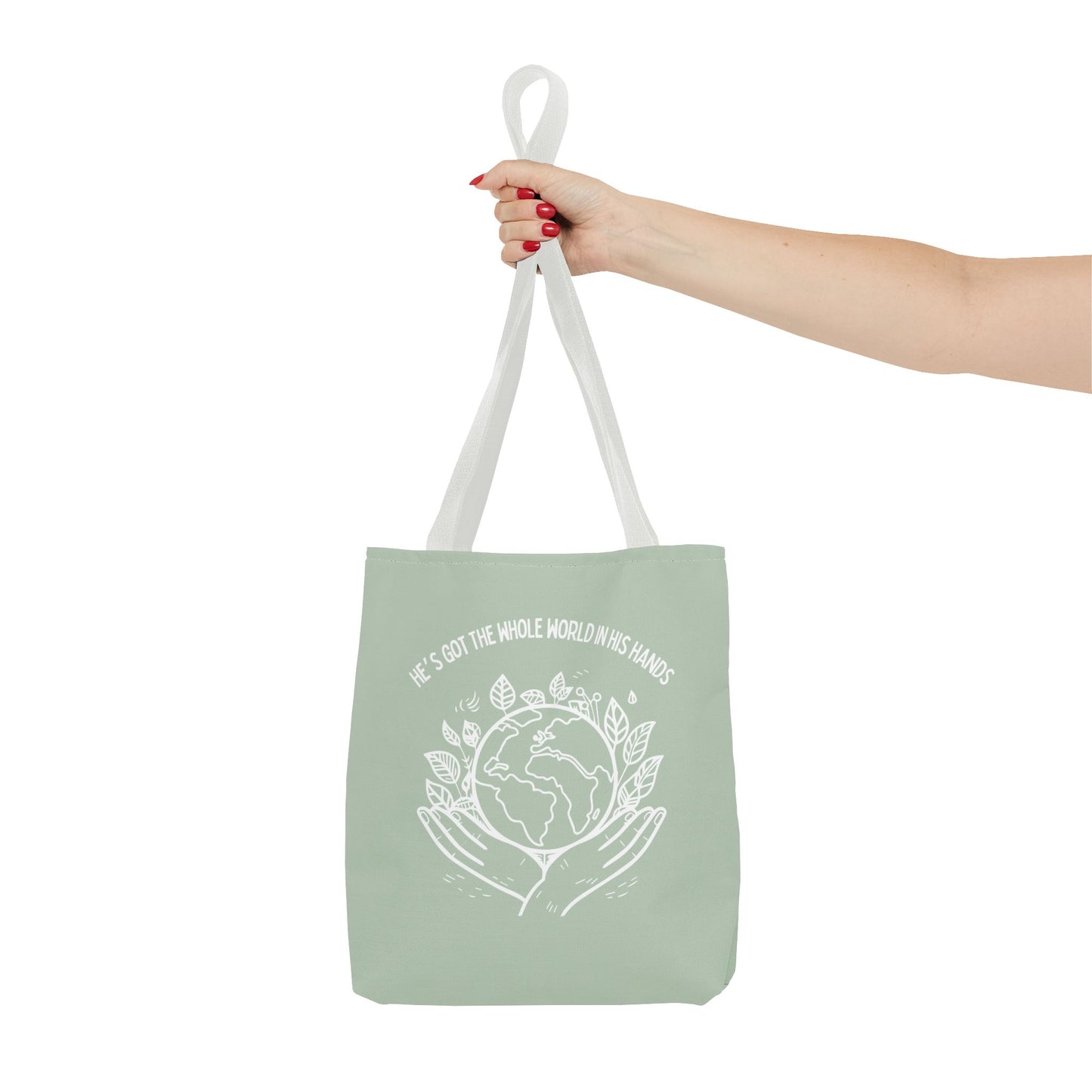 Whole World in His Hands Tote Bag