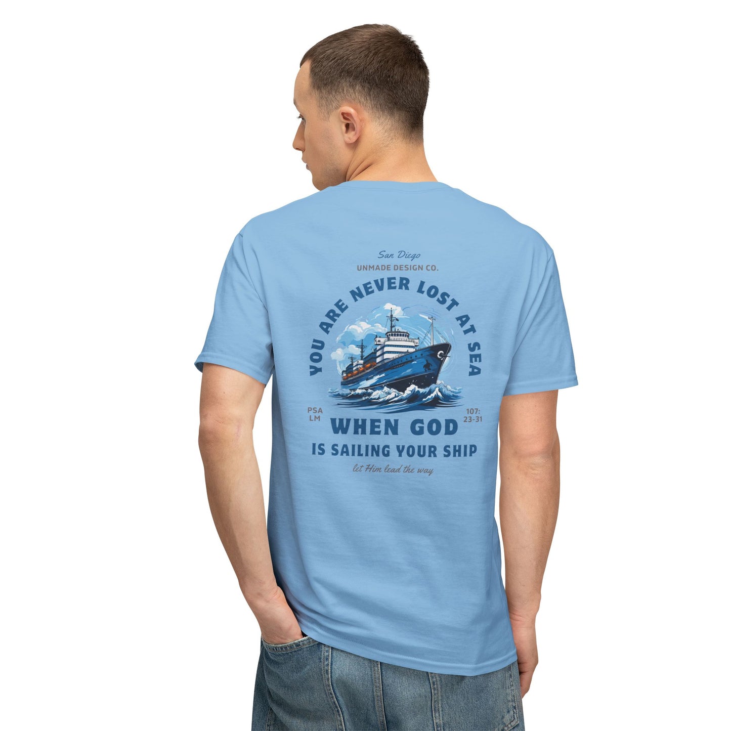 Never Lost at Sea Tee