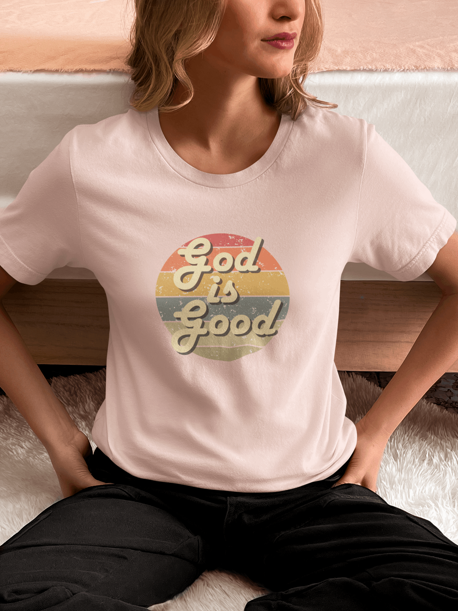 God is Good Retro Tee