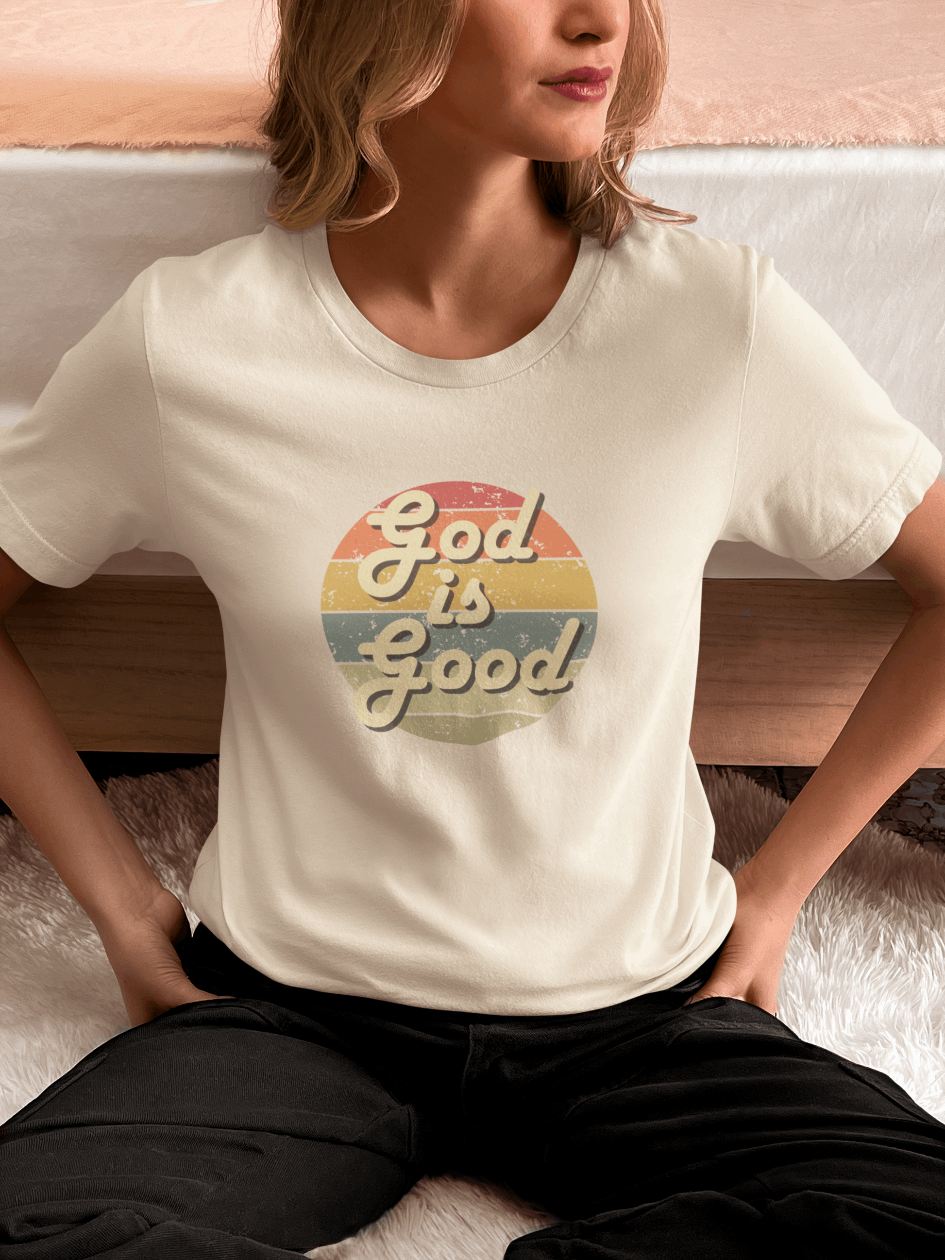 God is Good Retro Tee