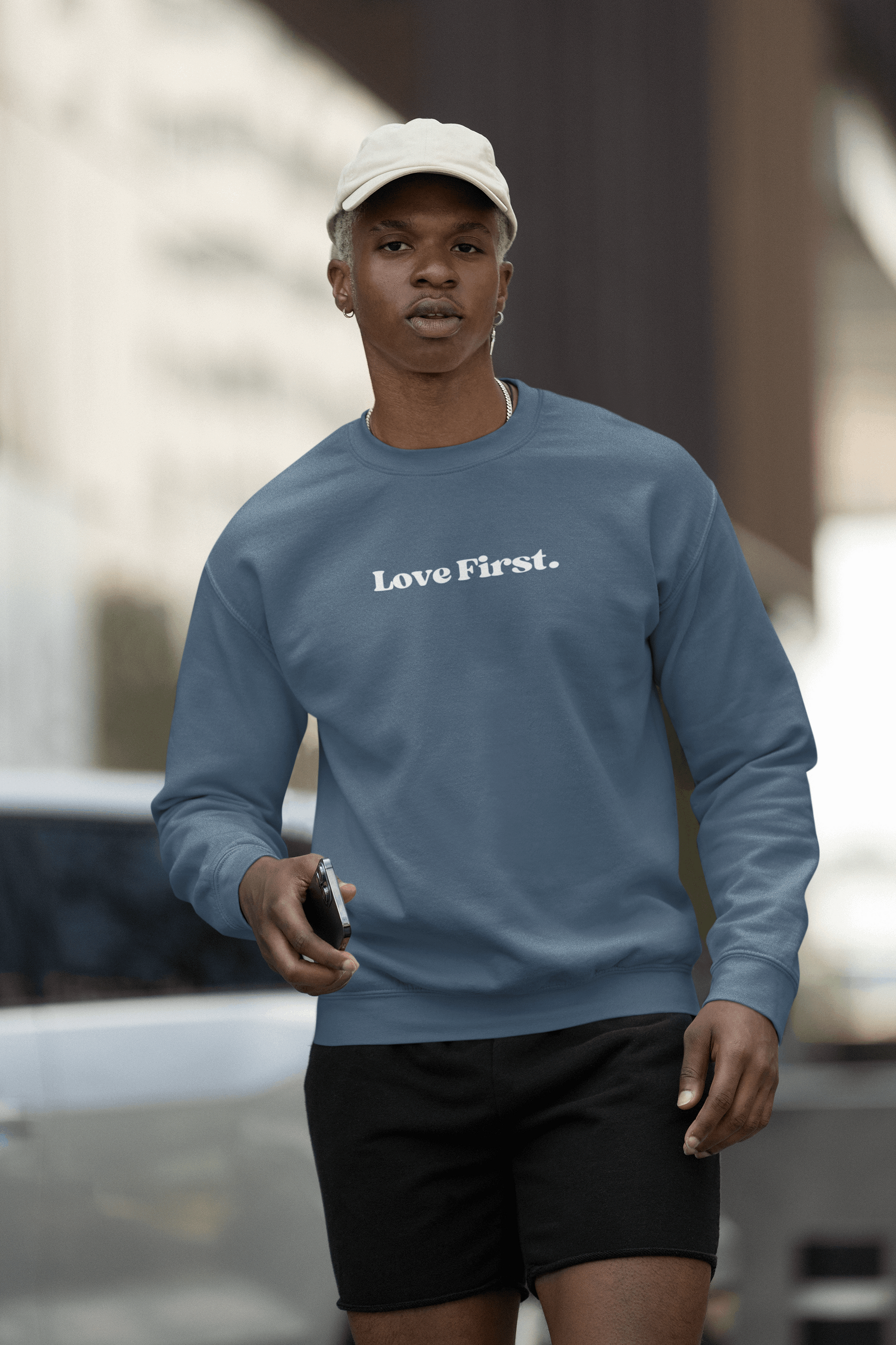 Love First Crewneck Sweatshirt