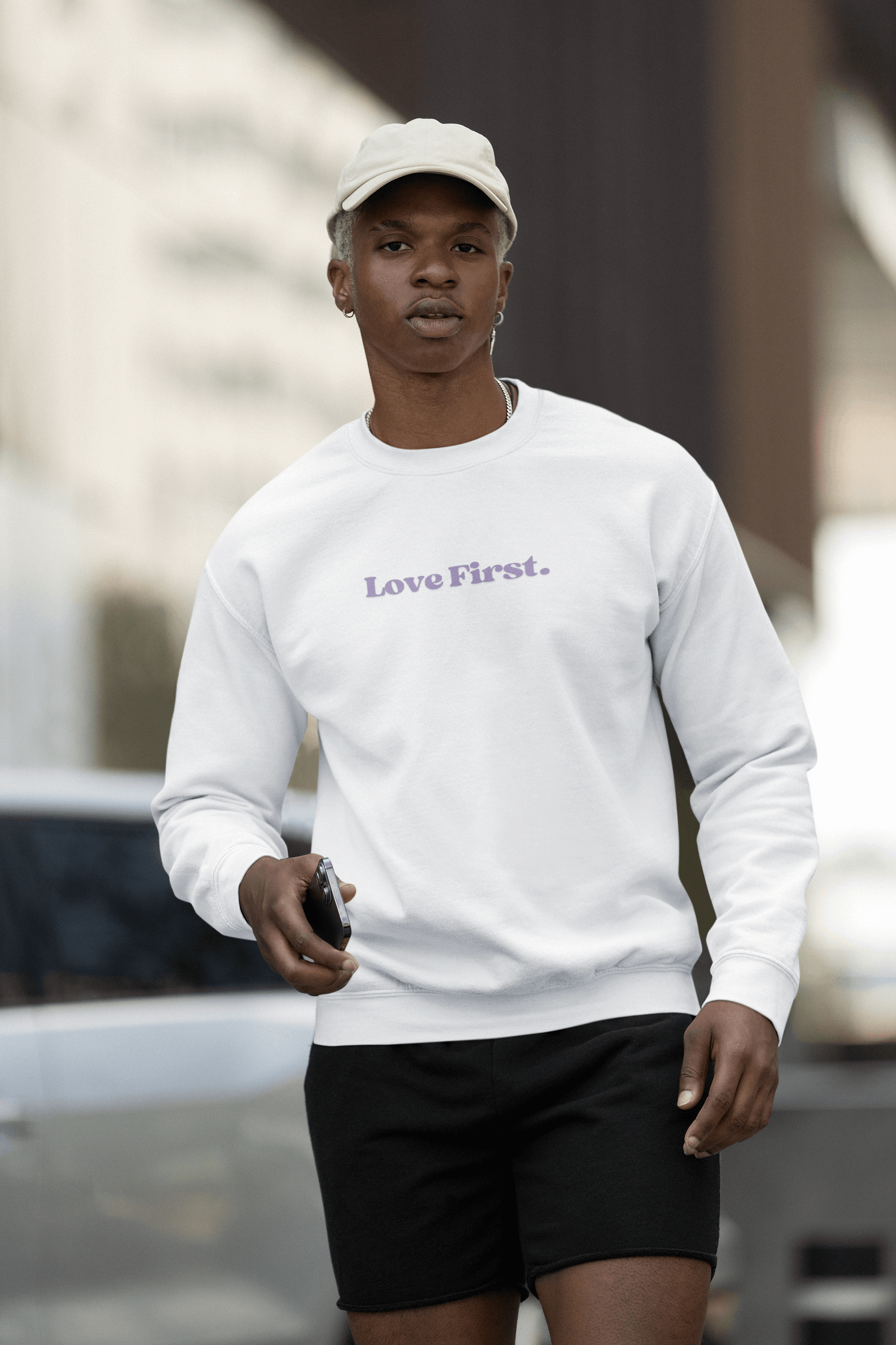 Love First Crewneck Sweatshirt