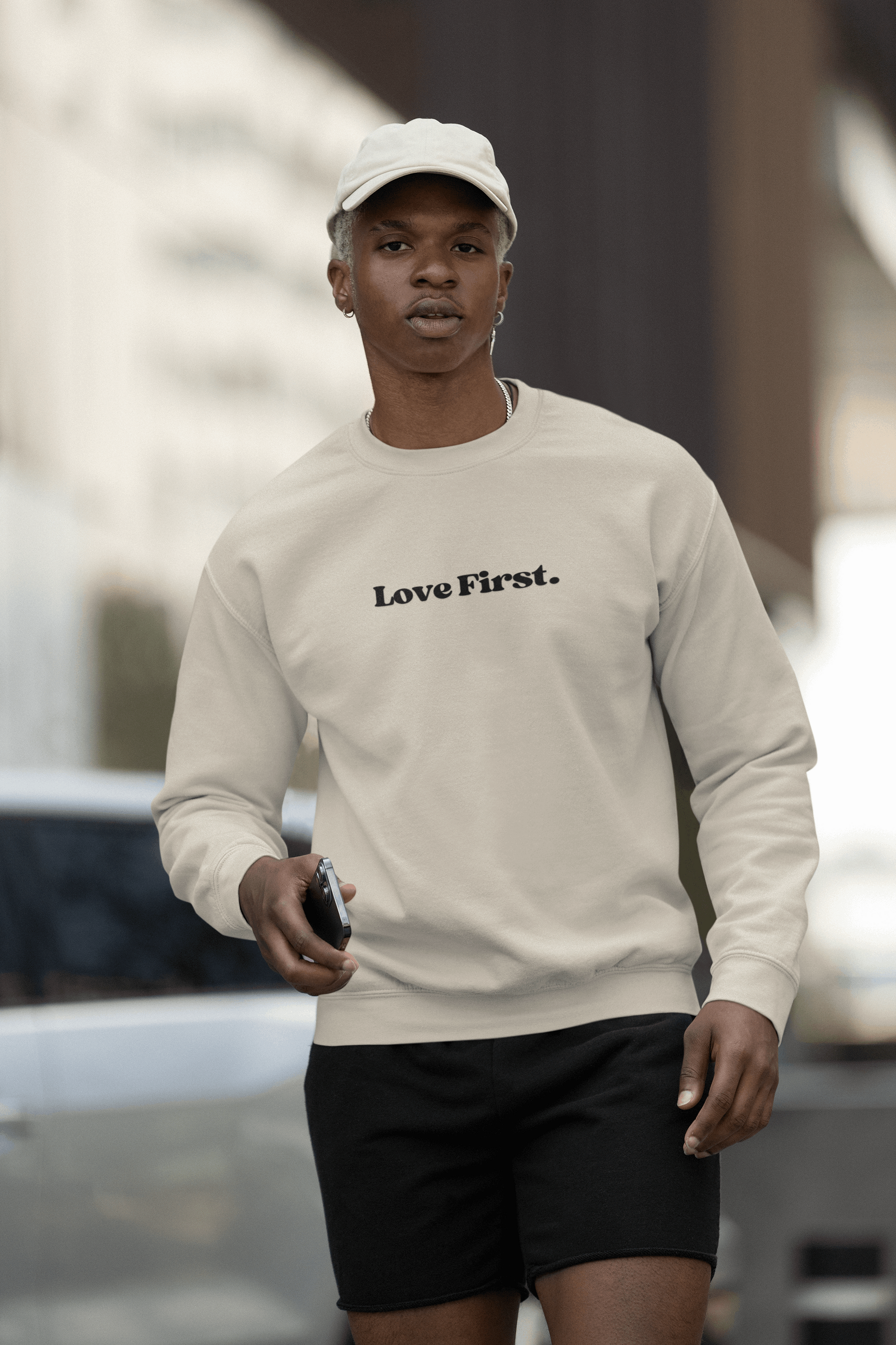 Love First Crewneck Sweatshirt