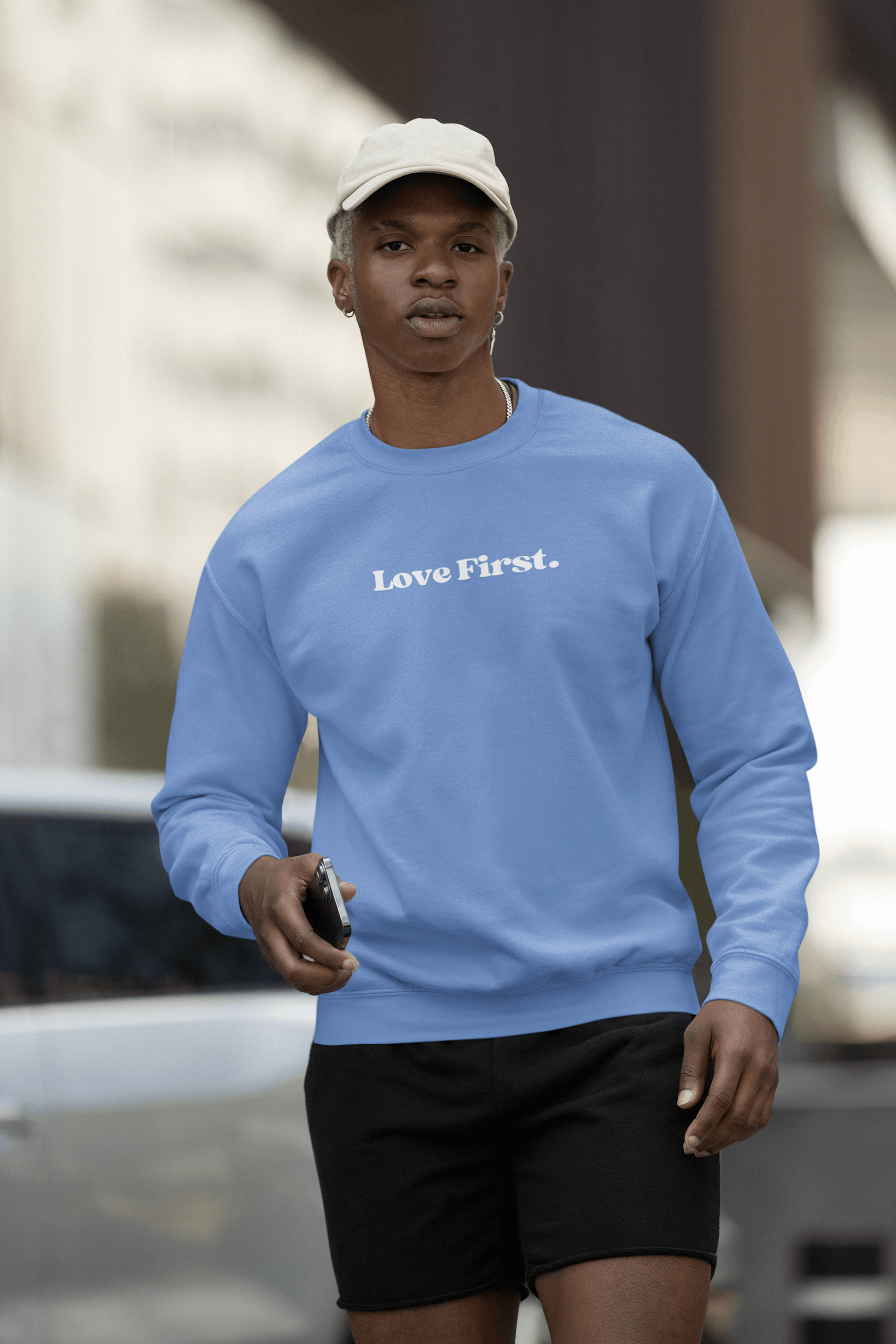 Love First Crewneck Sweatshirt