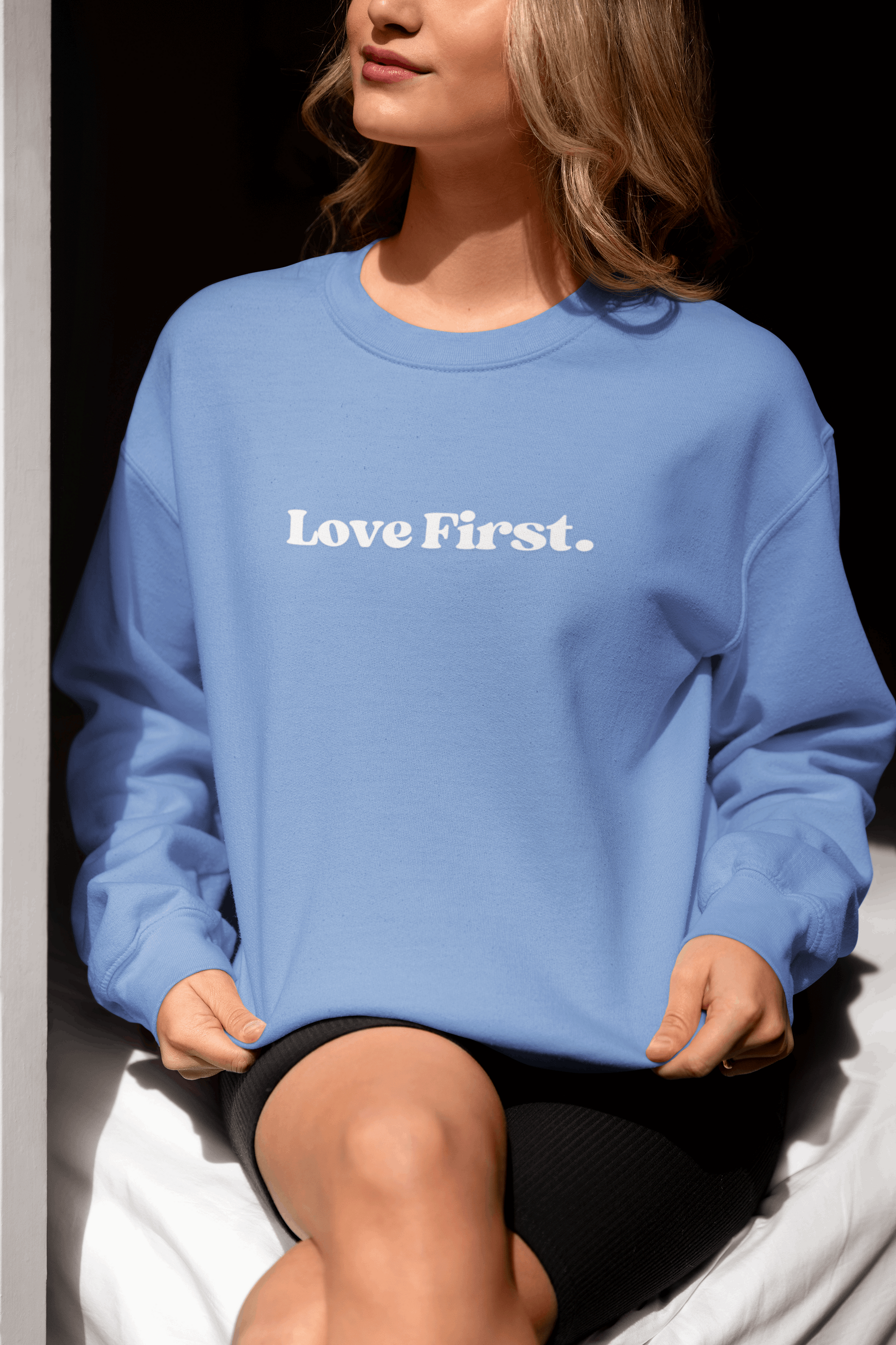 Love First Crewneck Sweatshirt