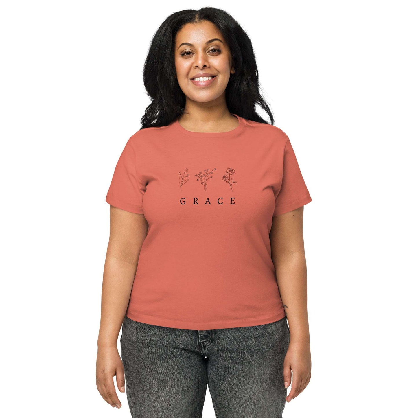 Grace high-waisted Tee